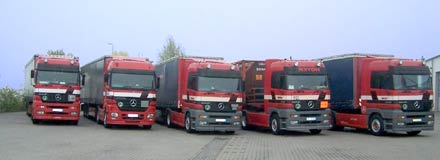 Teil vom Fuhrpark - Herre Transporte GmbH